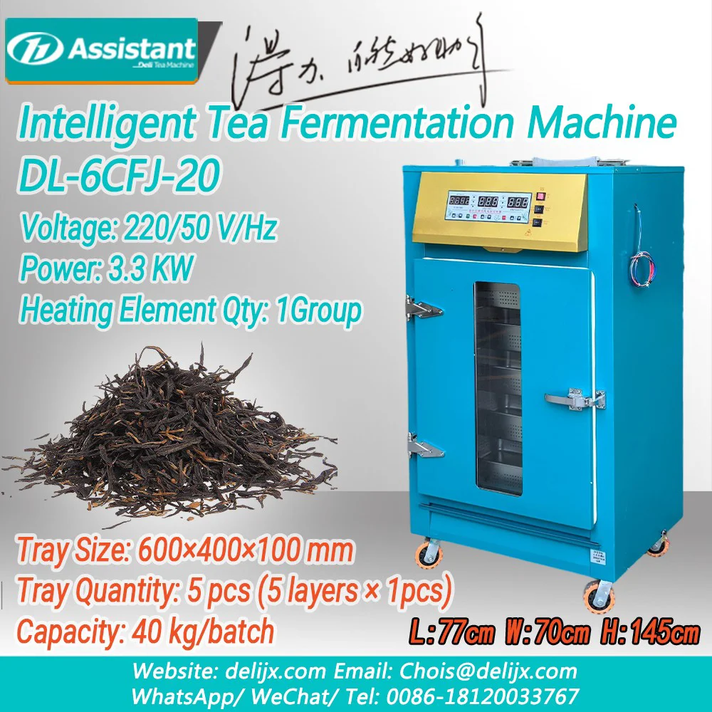 Trung Quốc Máy Lên Men Trà Đen Thông Minh 5 Khay DL-6CFJ-20 nhà chế tạo